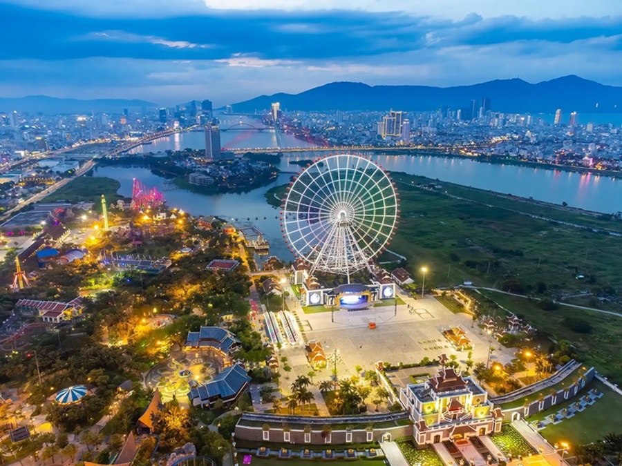 Toàn cảnh công viên châu Á