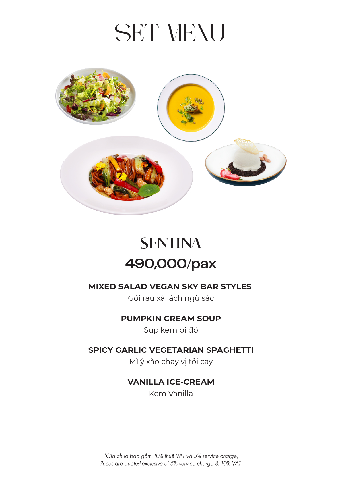 Set menu